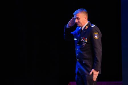 Slavnostna podelitev listin o napredovanju v čine gasilski častnik, višji gasilski častnik in visoki gasilski častnik (55)